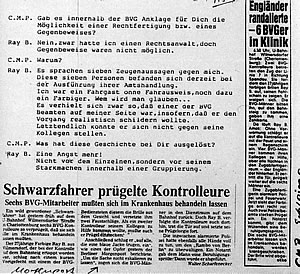 Zeitungsausschnitt