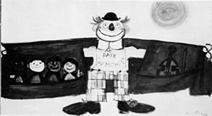 Plakat Andre Francois